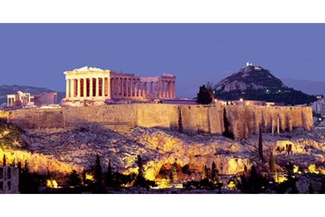 The Acropolis in Athens, Greece