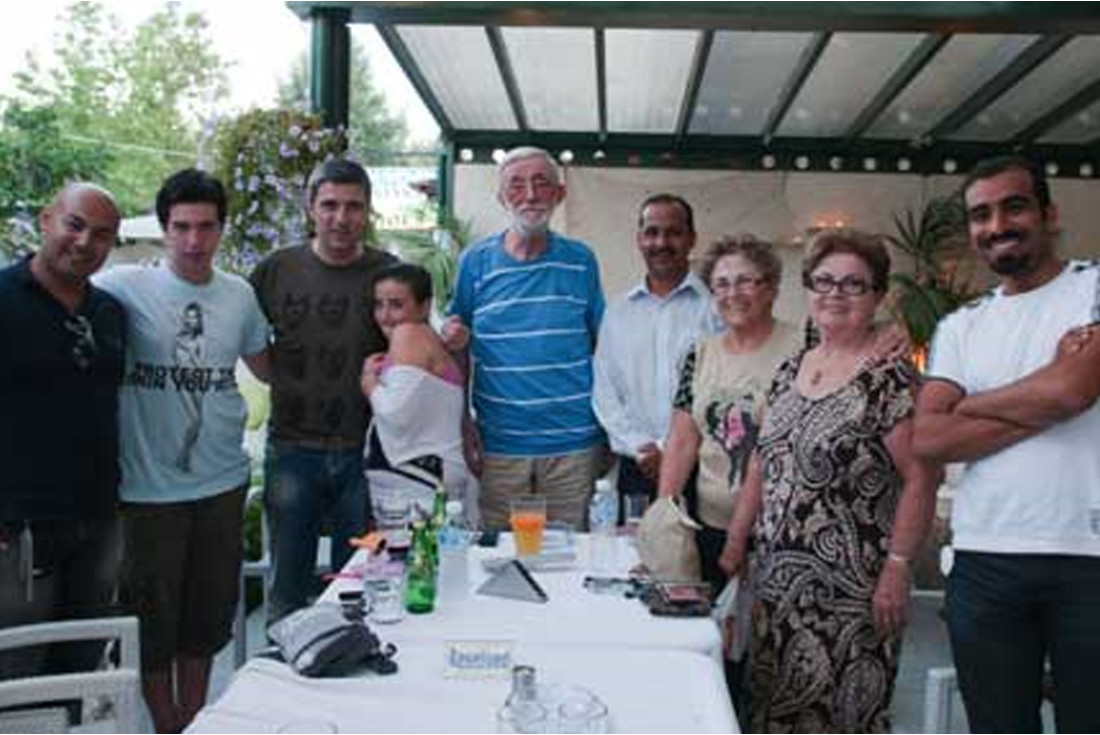 Demetris Podas and his family