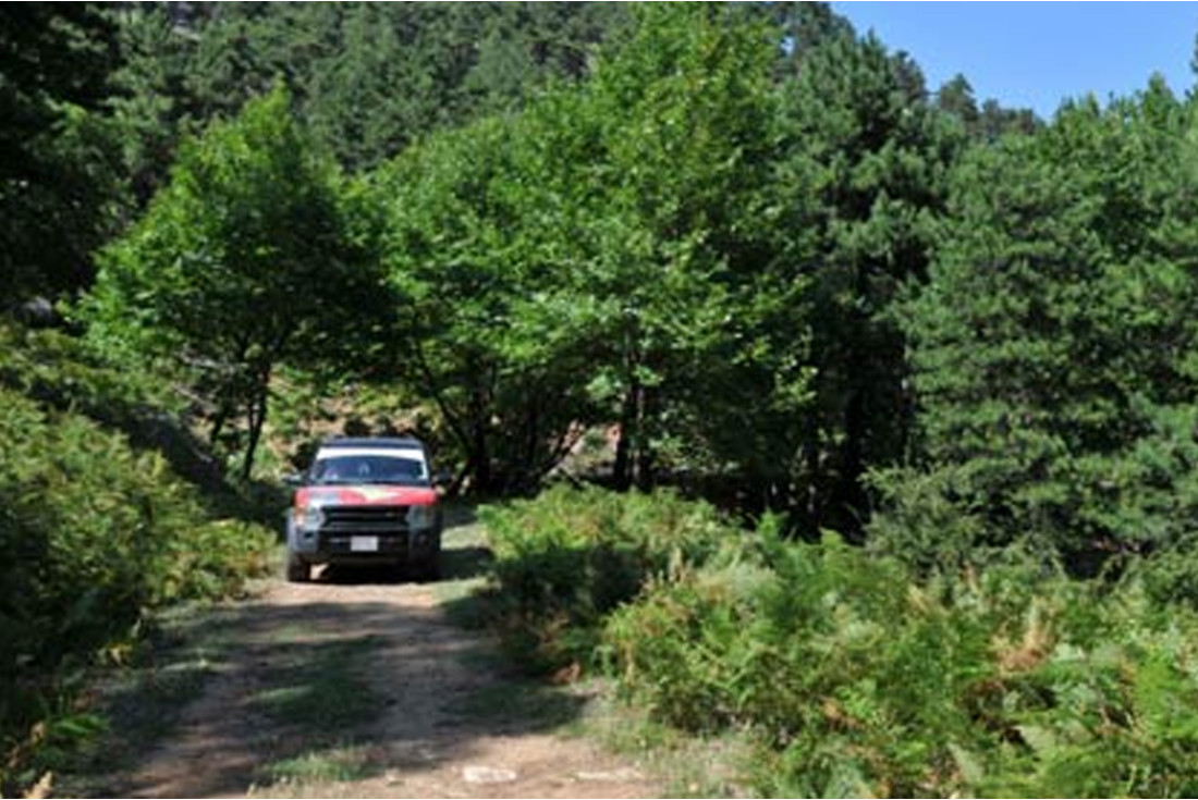 Lr3 off road test succeeded with flying aces