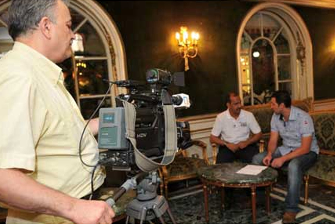 Syrian TV interview