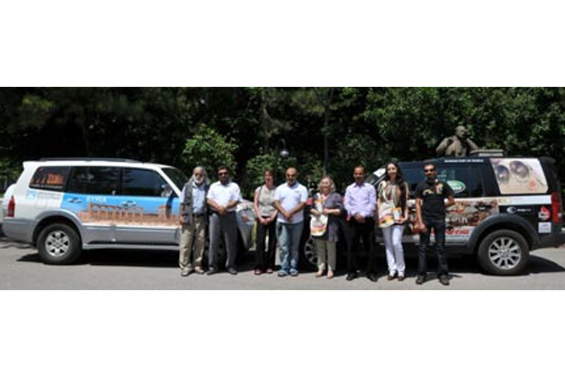 Berrin Kavlak and Friendship Arabia team