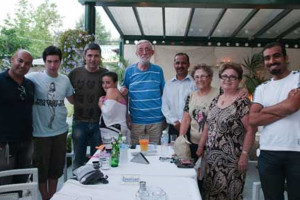 Demetris Podas and his family