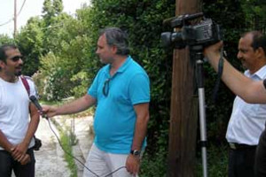 Greek Mega TV asks Ammar about his virtual tours