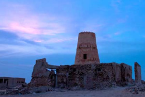 An old fort in Jazirat Al Hamra 