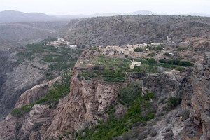 Oman mountains