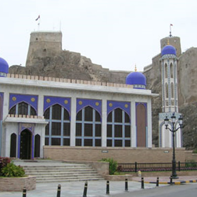 A very rainy day in Muscat 